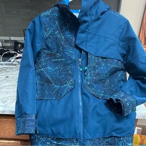 Obermeyer Jacket Youth Small Sz 8 Teen Hood Insulated Ski Snowboard Coat Winter